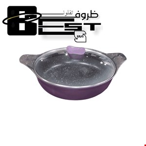 تابه گرانیت سایز 24 بست با درب 