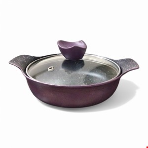 تابه گرانیت سایز 24 بست با درب 